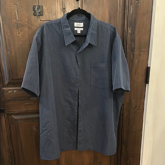 croft & barrow Other - Men's Blue Short Sleeve Shirt
